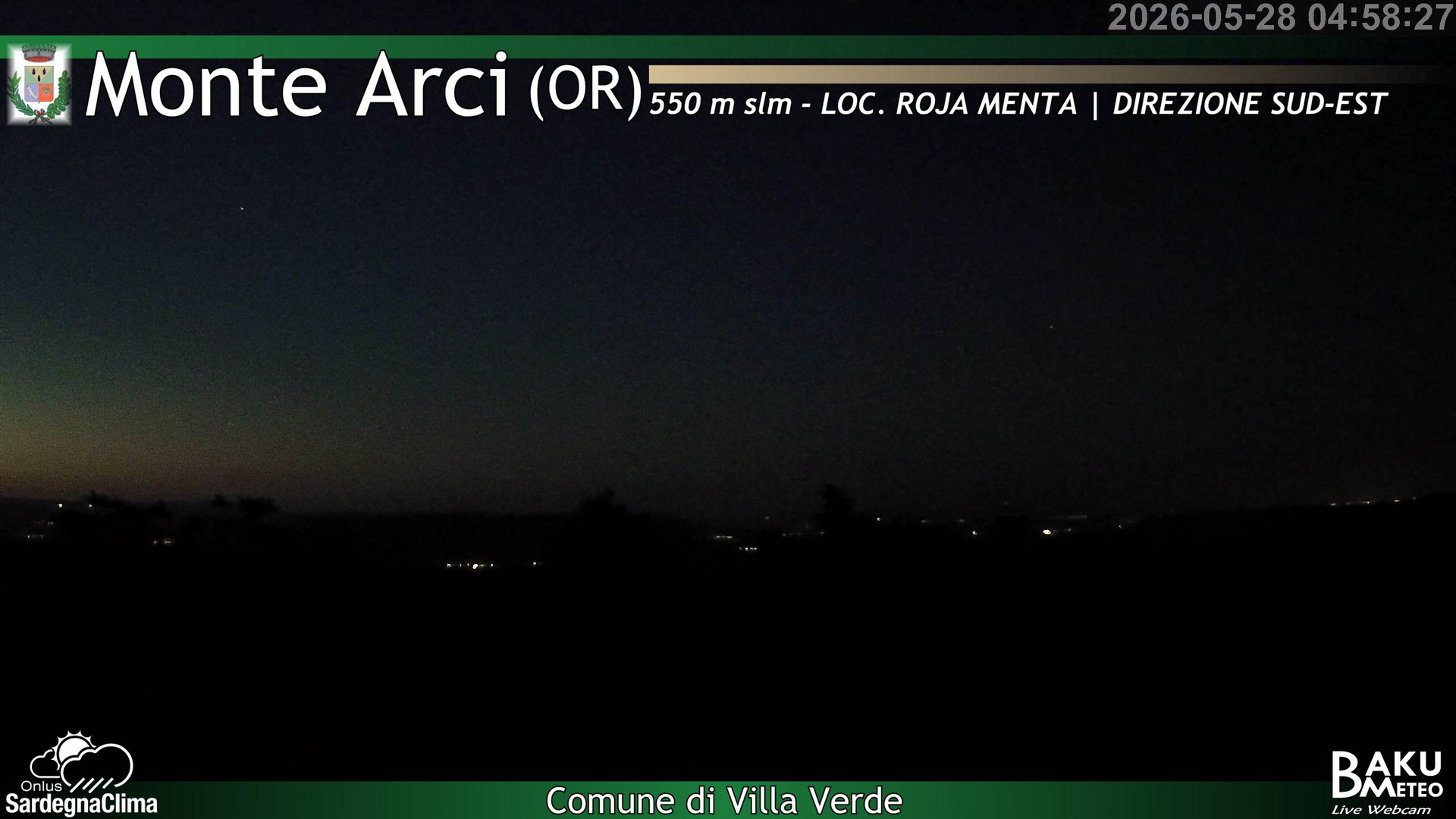 time-lapse frame, Roja Menta webcam