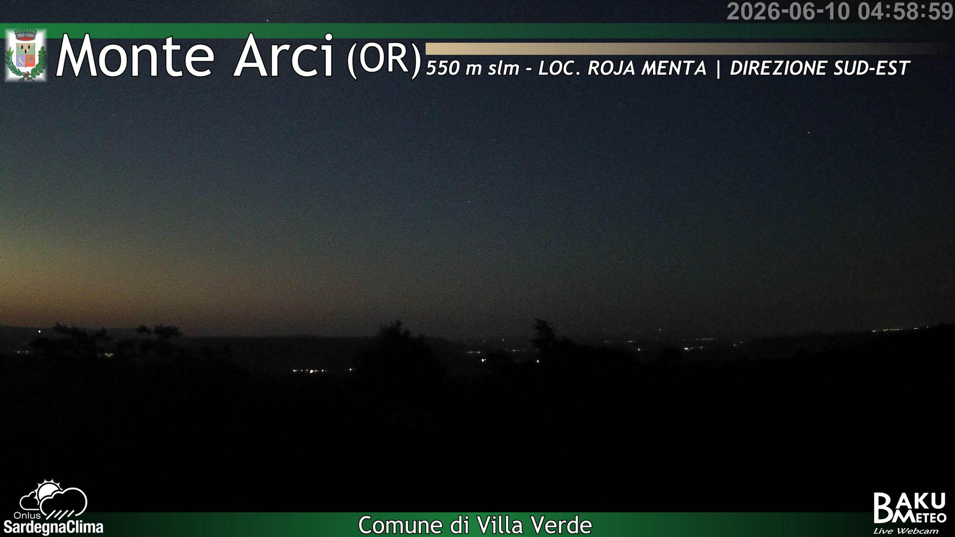 time-lapse frame, Roja Menta webcam