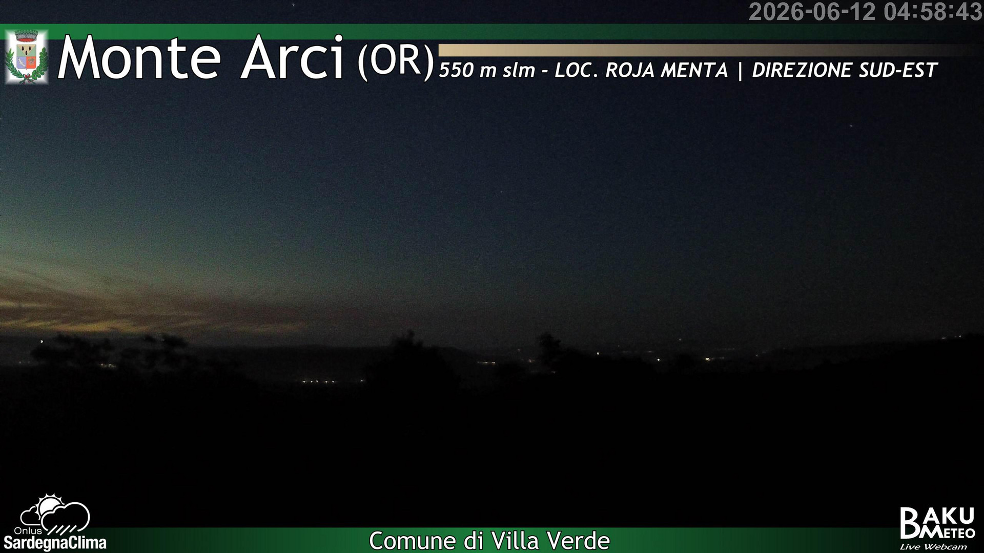 time-lapse frame, Roja Menta webcam