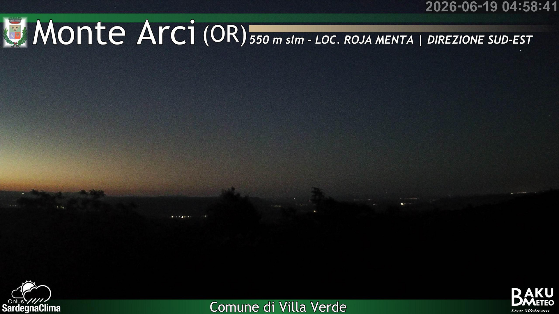 time-lapse frame, Roja Menta webcam