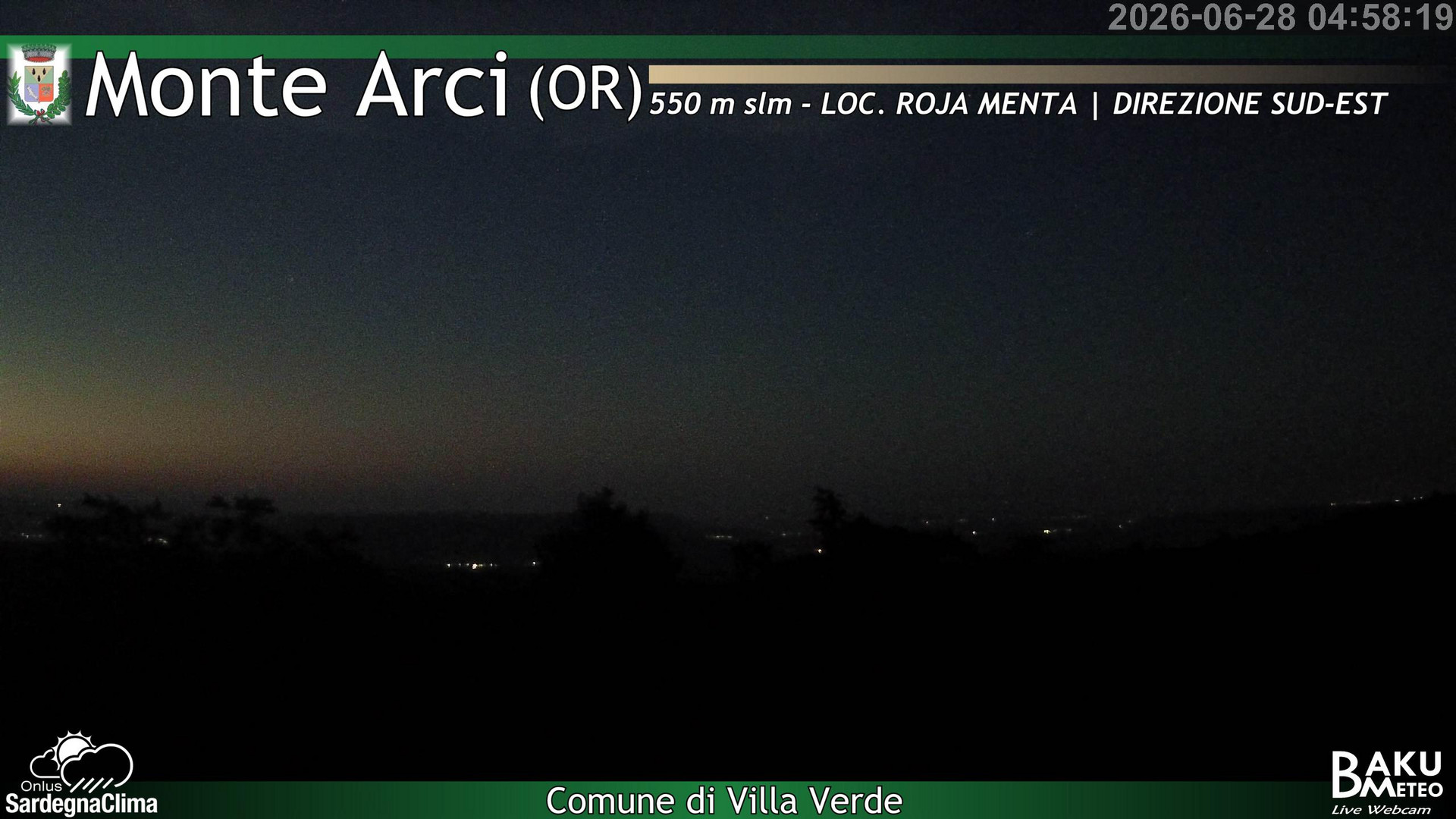 time-lapse frame, Roja Menta webcam