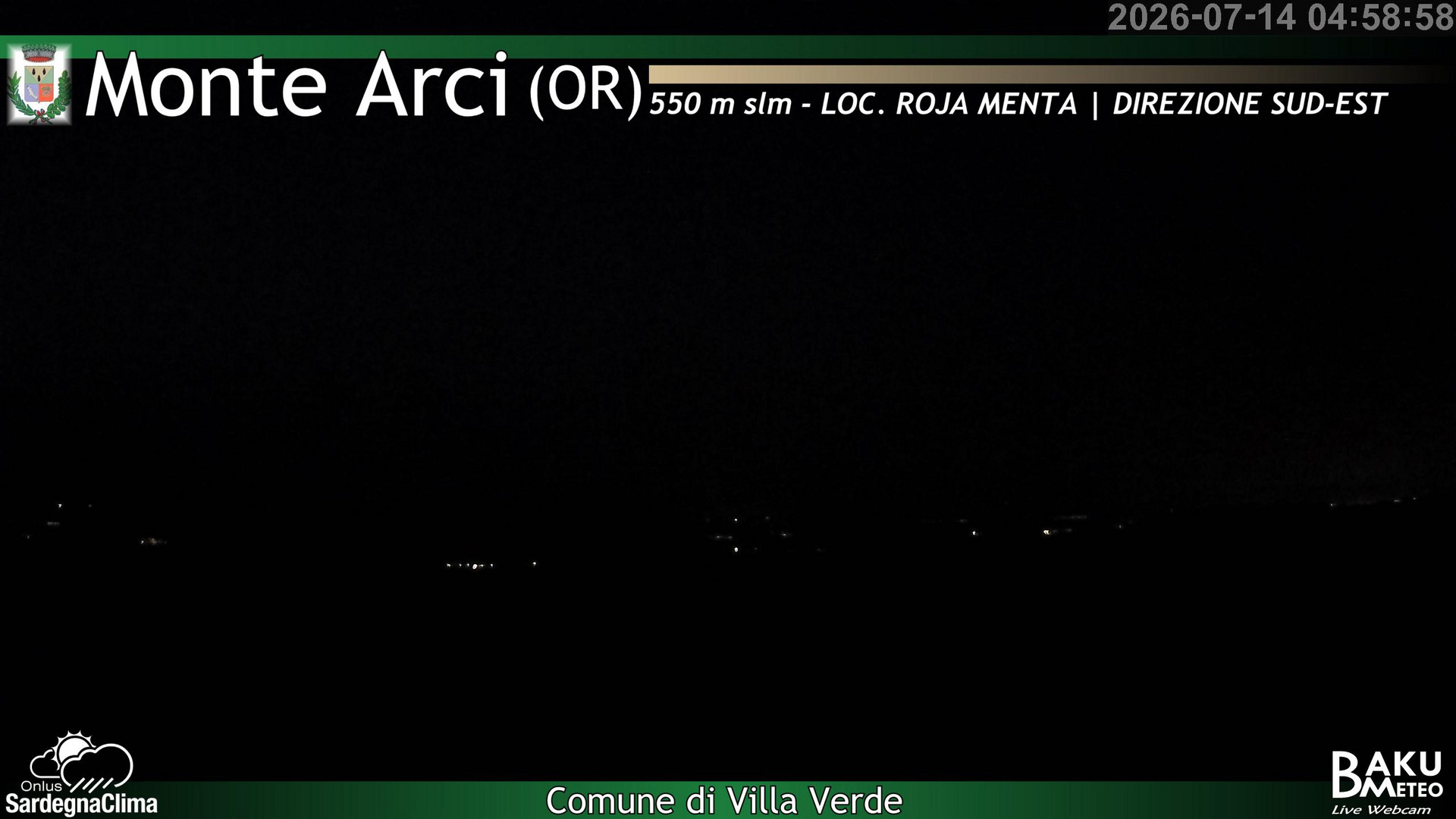 time-lapse frame, Roja Menta webcam