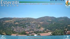 view from Esterzili on 2026-07-08