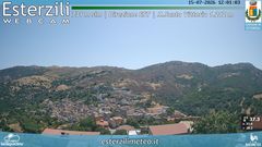 view from Esterzili on 2026-07-15