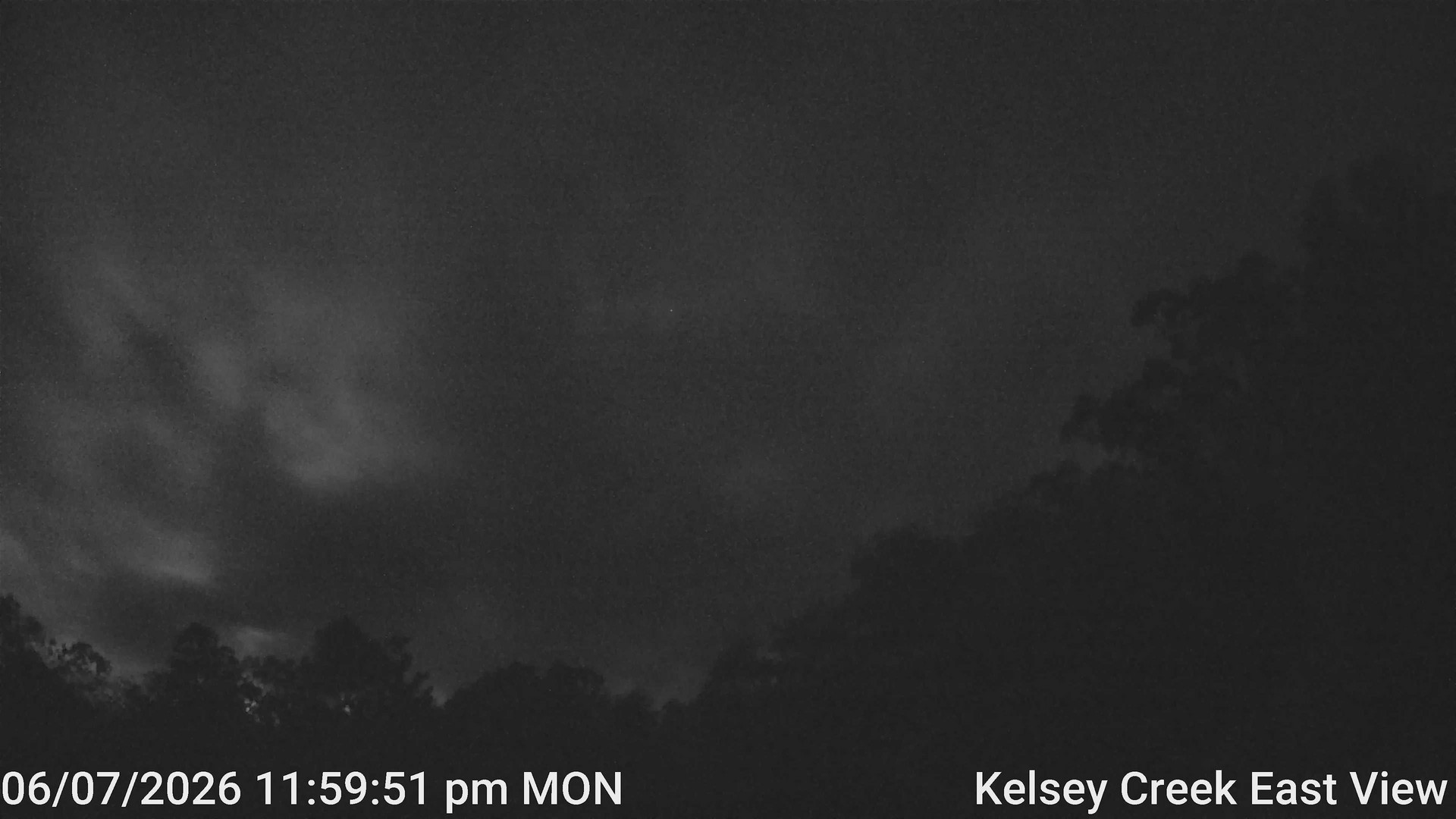 time-lapse frame, Kelsey Creek East View webcam