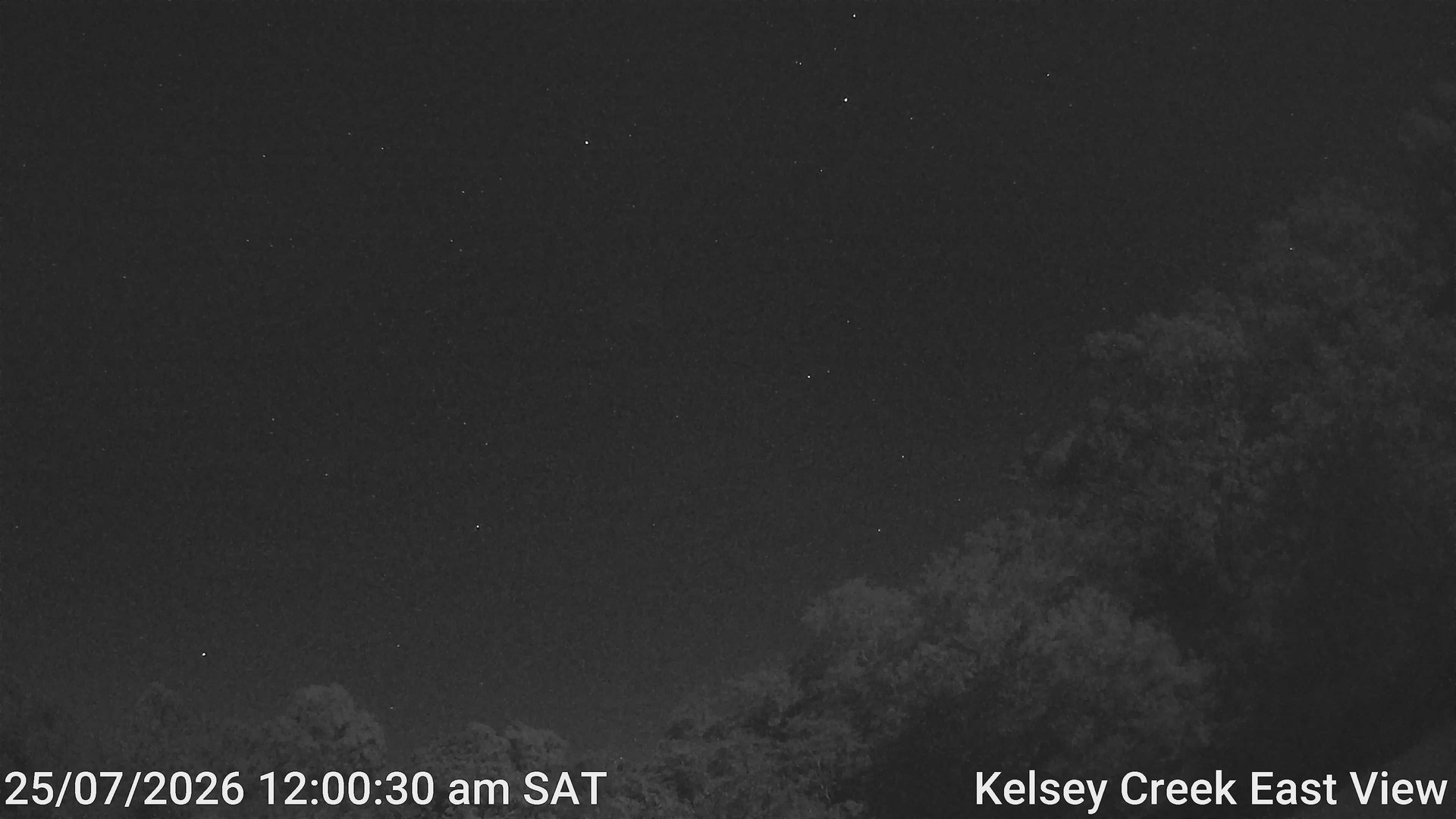 time-lapse frame, Kelsey Creek East View webcam