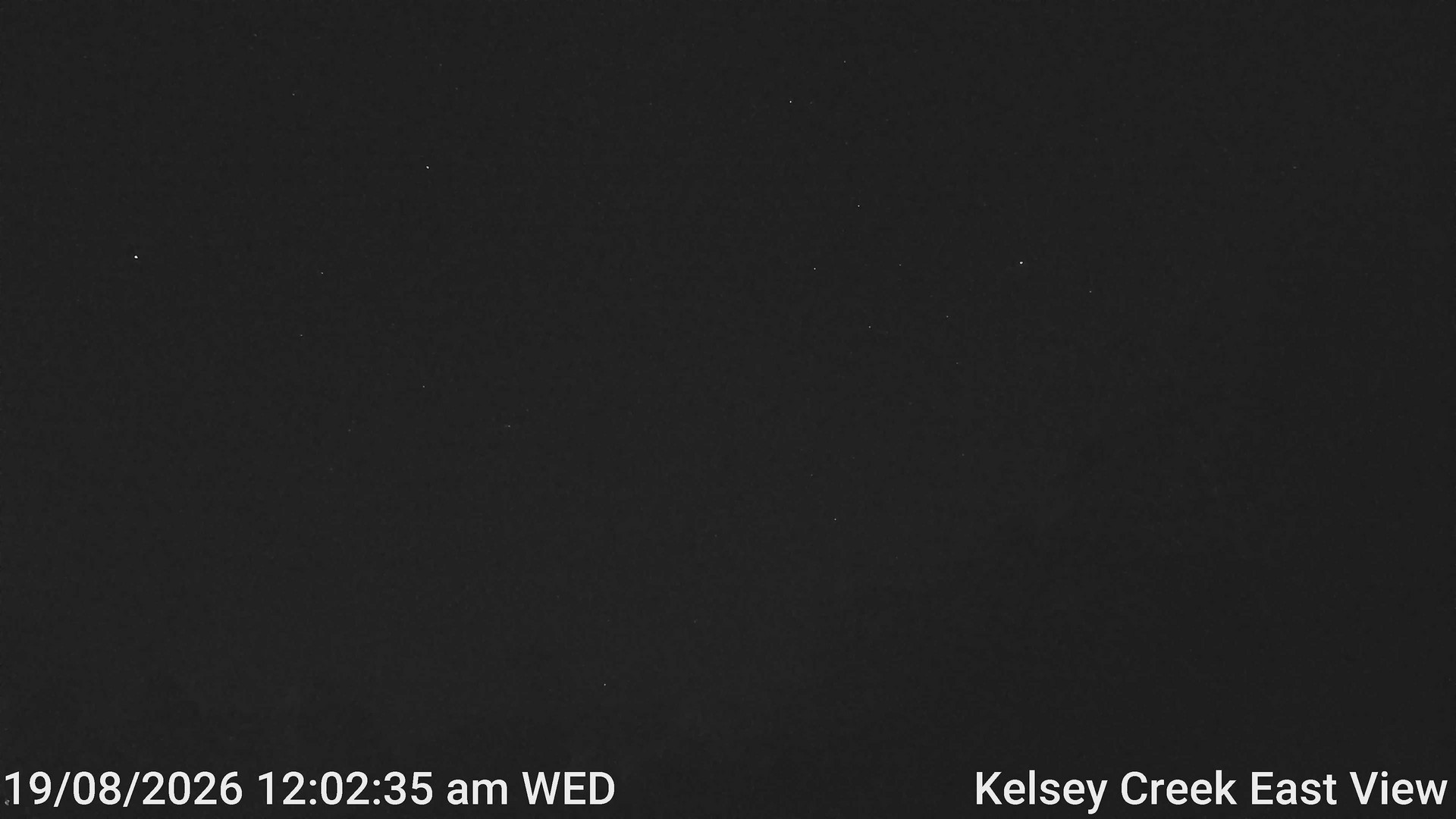 time-lapse frame, Kelsey Creek East View webcam