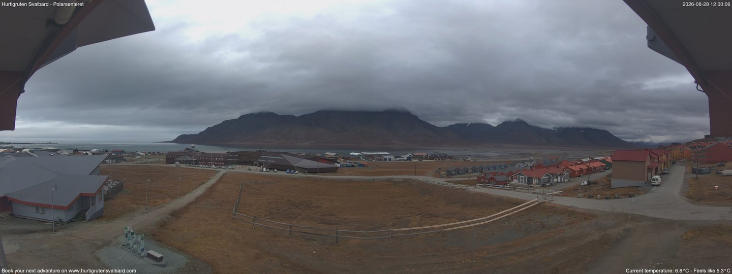 view from Hurtigruten Svalbard - Hiorthfjellet on 2026-08-28