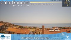 view from Cala Gonone Nord on 2026-06-22