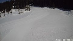 view from Nordic Centre Lodge on 2026-04-09