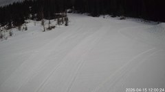 view from Nordic Centre Lodge on 2026-04-15