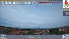 view from Decimomannu on 2025-05-10