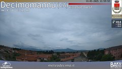 view from Decimomannu on 2025-05-14