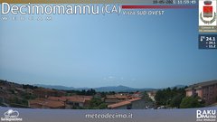 view from Decimomannu on 2025-05-18