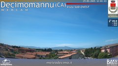 view from Decimomannu on 2025-05-29
