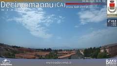 view from Decimomannu on 2025-06-04