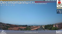 view from Decimomannu on 2025-06-06