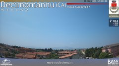 view from Decimomannu on 2025-06-11