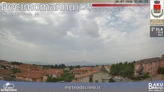 view from Decimomannu on 2026-07-26