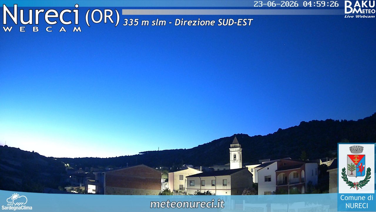 time-lapse frame, Nureci webcam