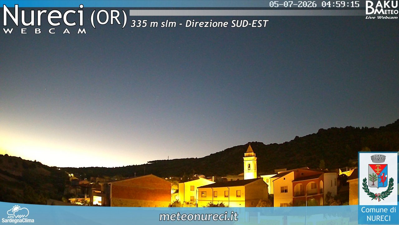 time-lapse frame, Nureci webcam