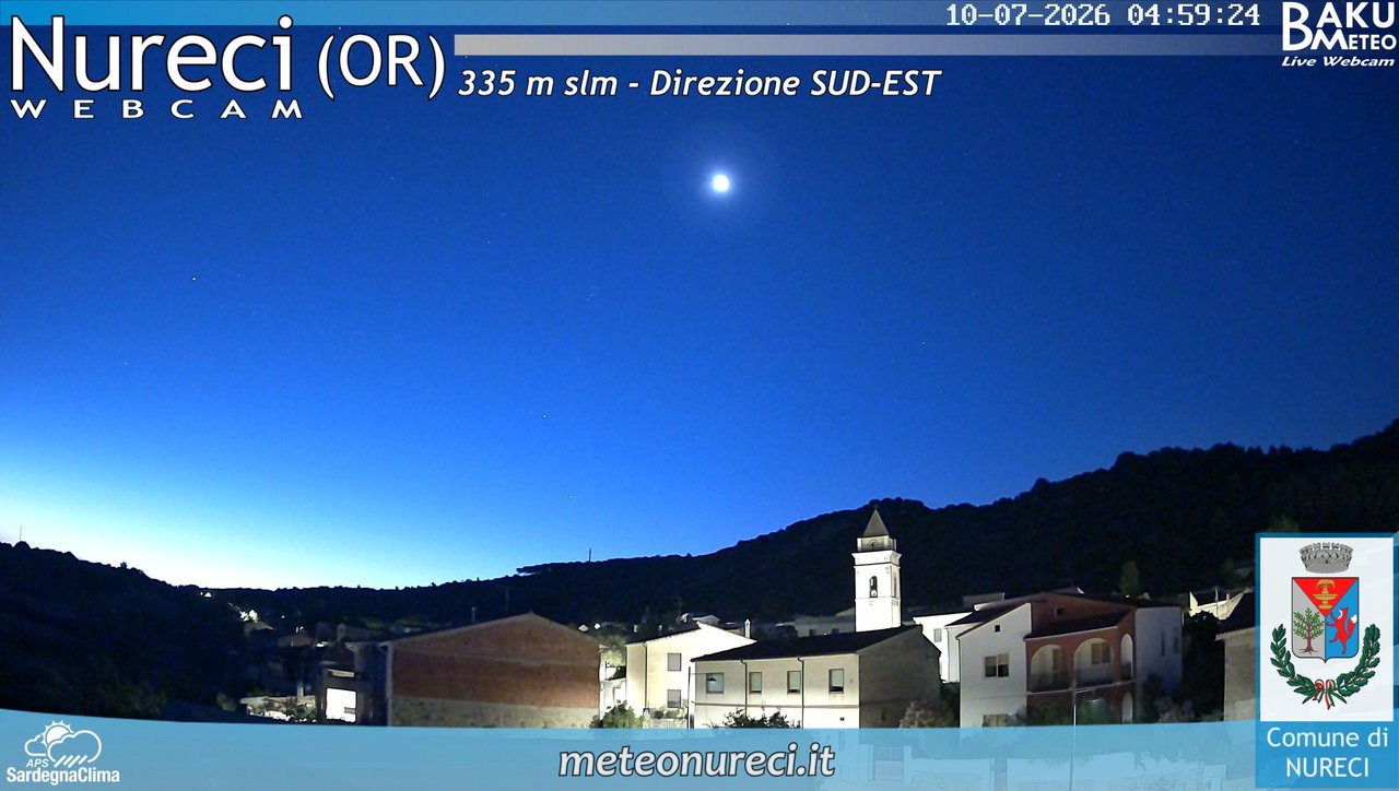 time-lapse frame, Nureci webcam