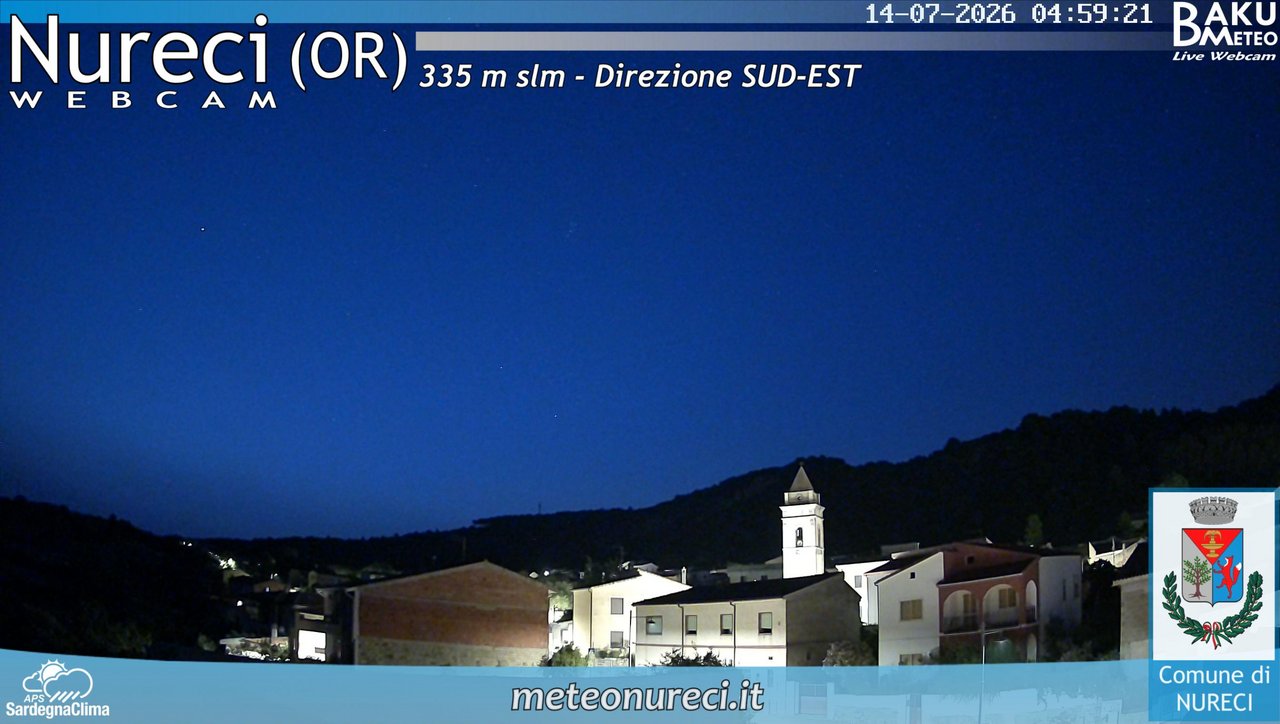 time-lapse frame, Nureci webcam