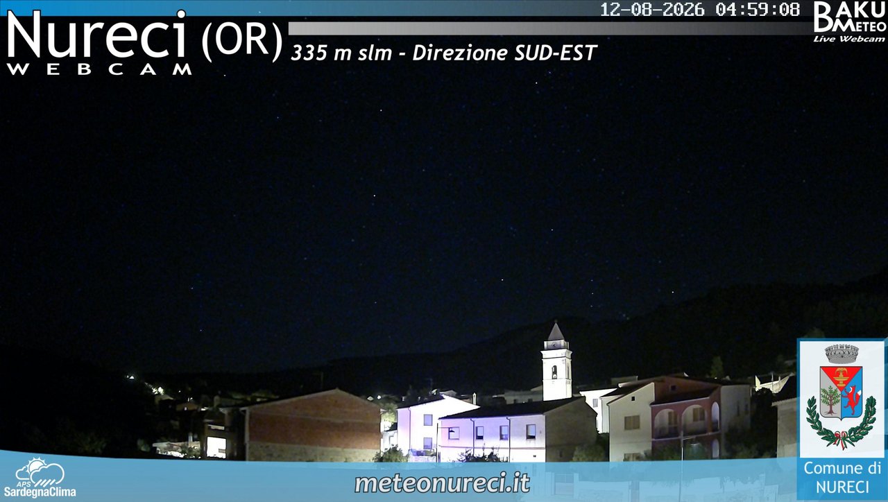 time-lapse frame, Nureci webcam