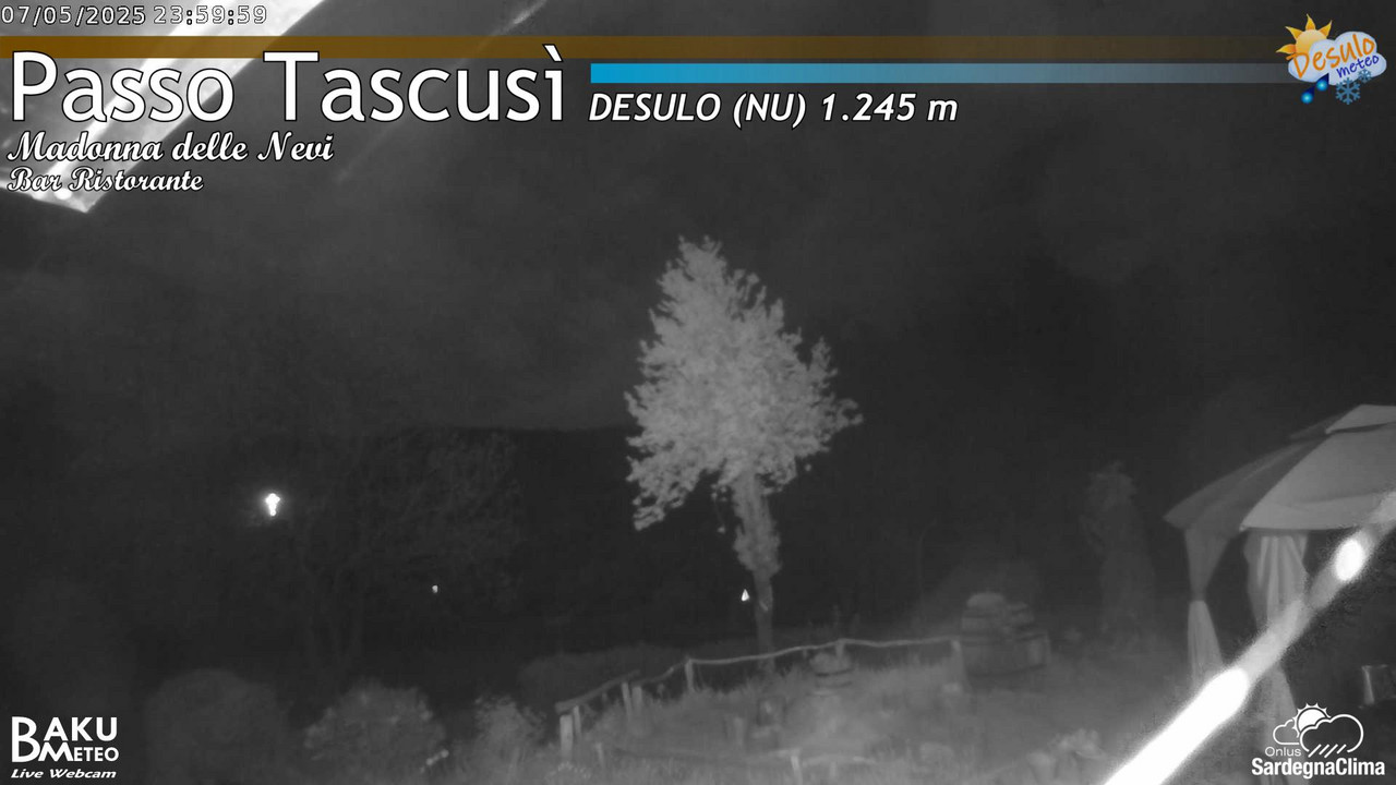 time-lapse frame, Tascusì webcam