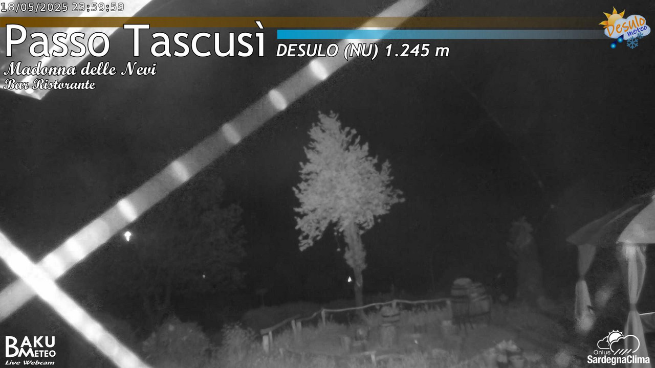 time-lapse frame, Tascusì webcam