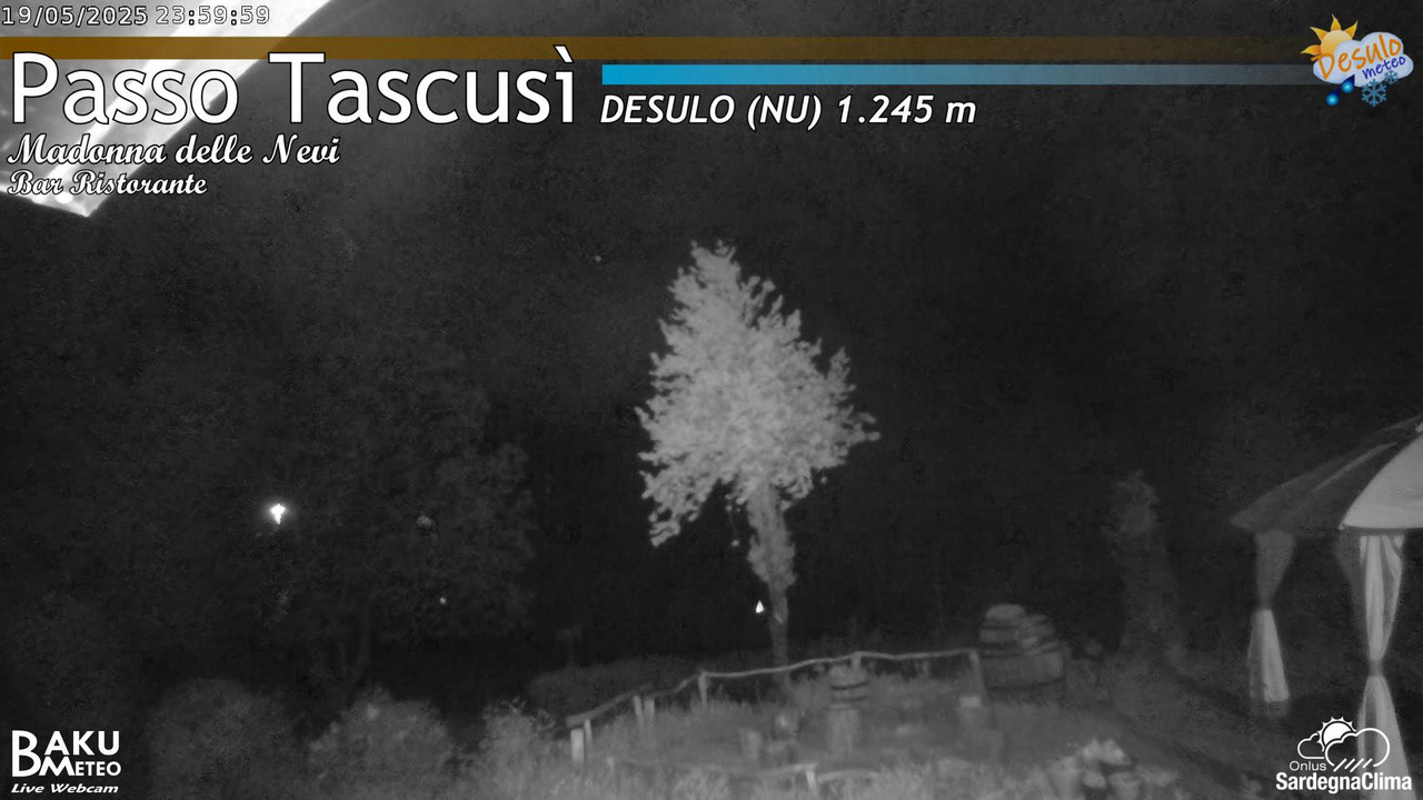 time-lapse frame, Tascusì webcam