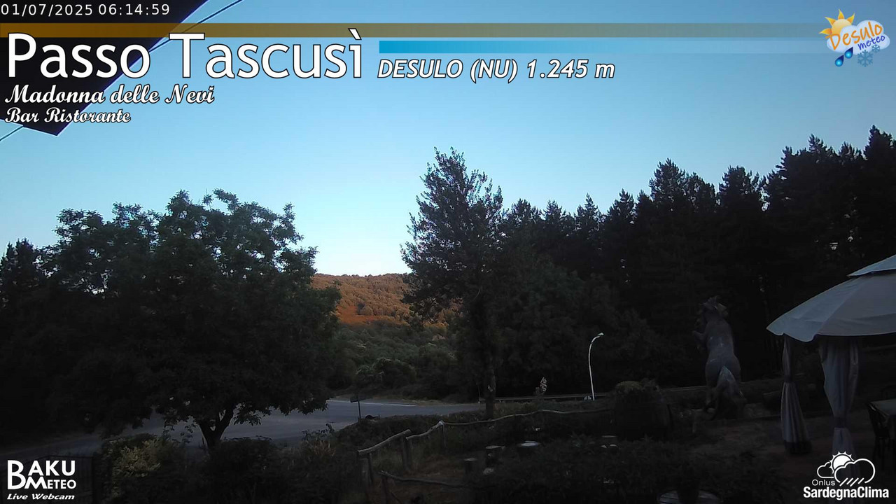 time-lapse frame, Tascusì webcam
