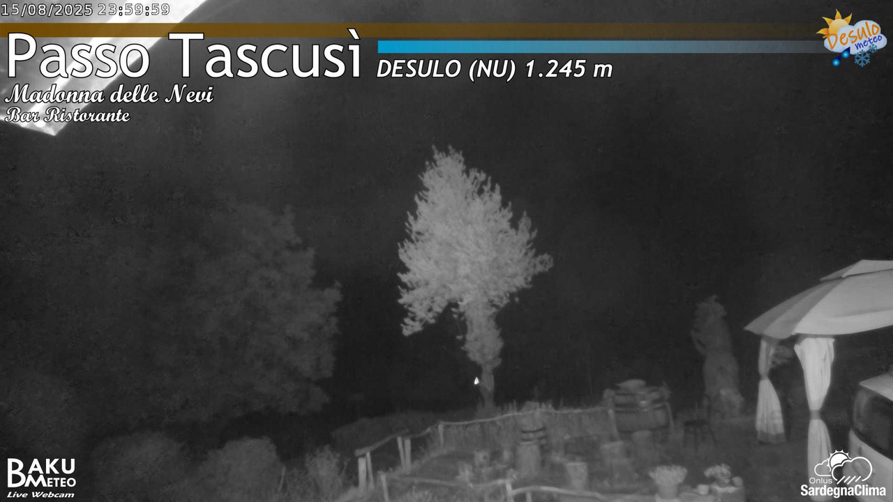 time-lapse frame, Tascusì webcam