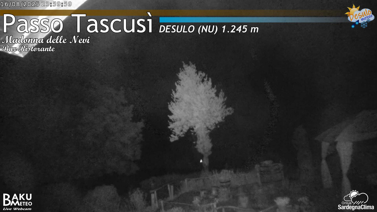 time-lapse frame, Tascusì webcam