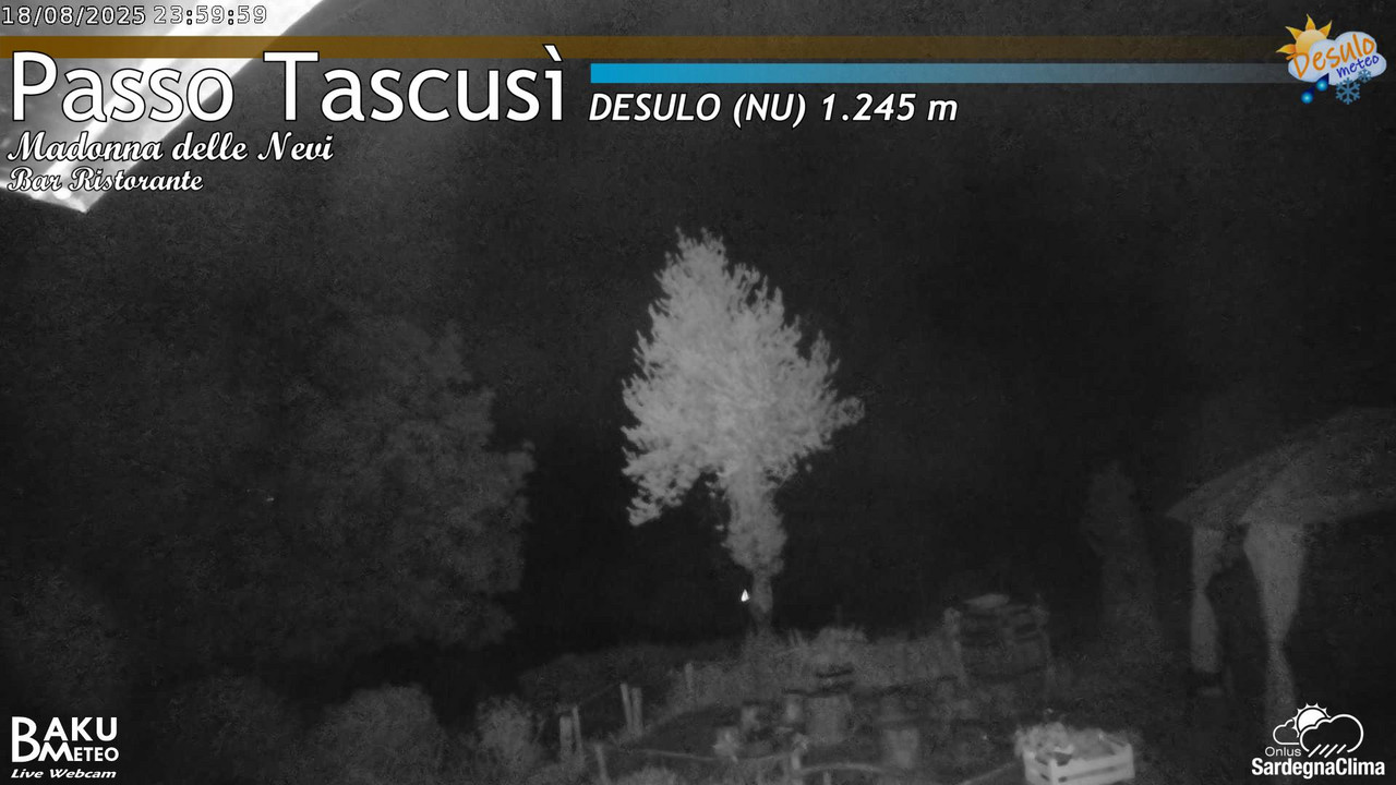 time-lapse frame, Tascusì webcam
