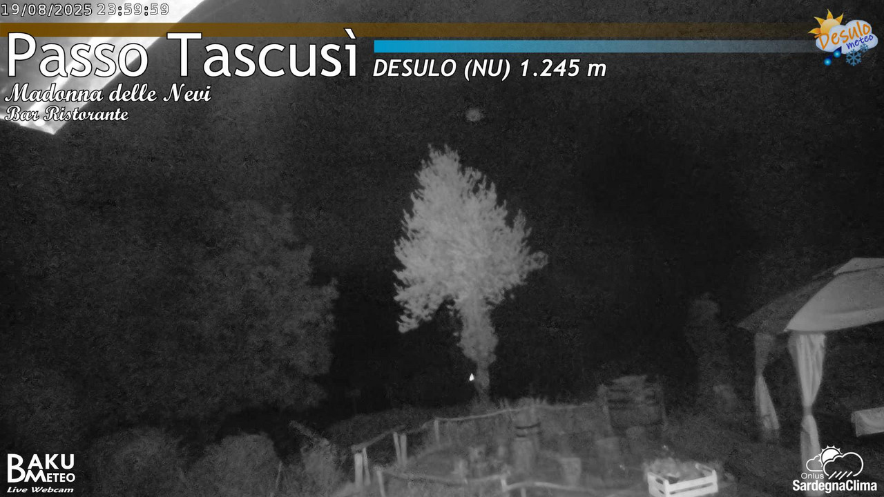 time-lapse frame, Tascusì webcam