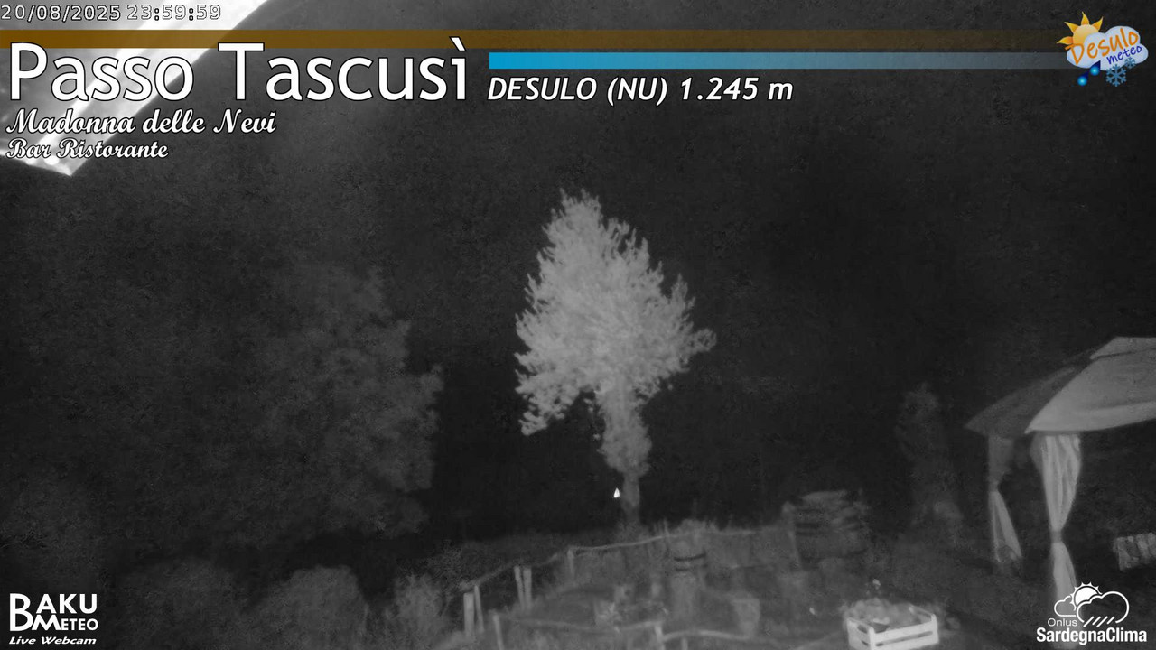 time-lapse frame, Tascusì webcam