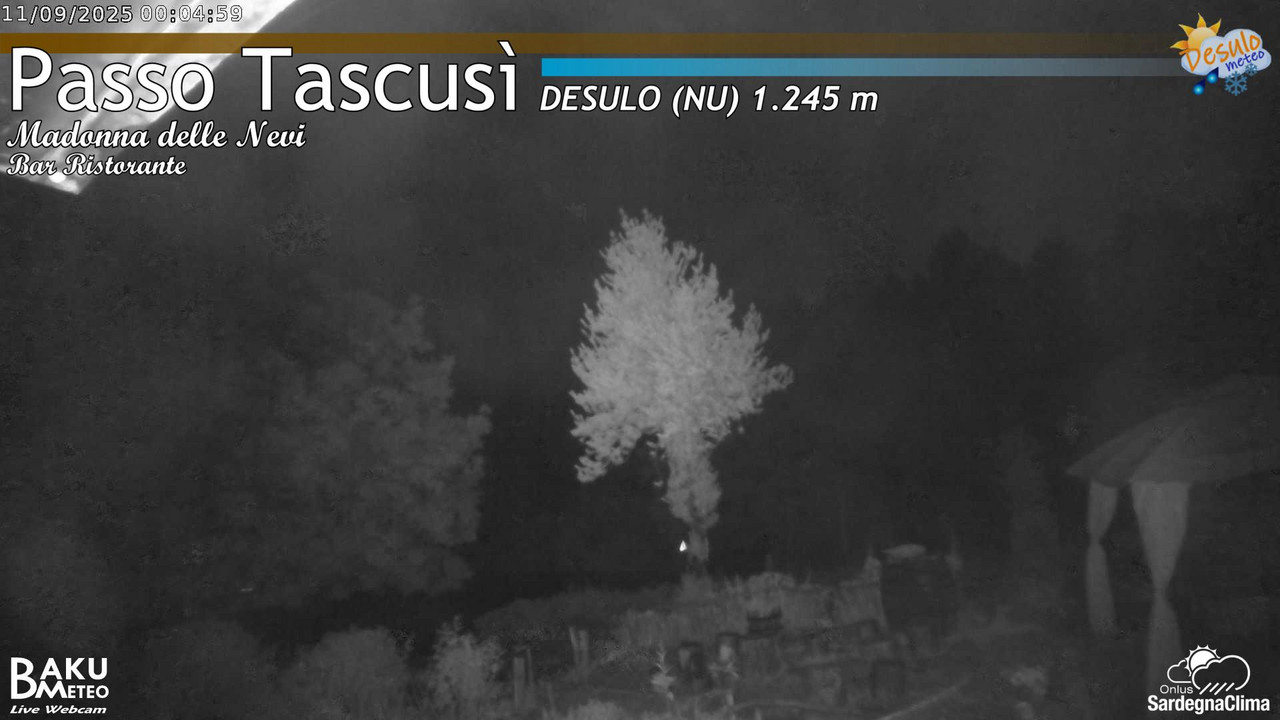 time-lapse frame, Tascusì webcam