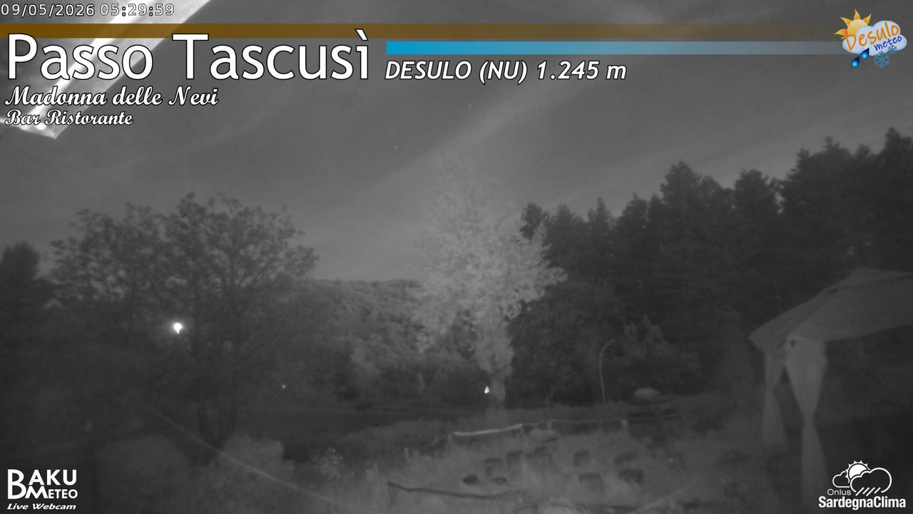 time-lapse frame, Tascusì webcam