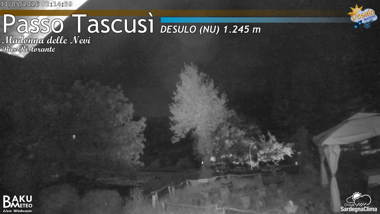 time-lapse frame, Tascusì webcam