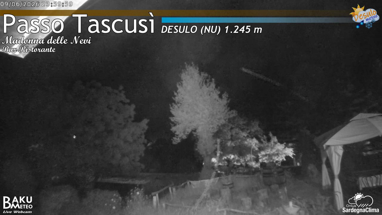 time-lapse frame, Tascusì webcam