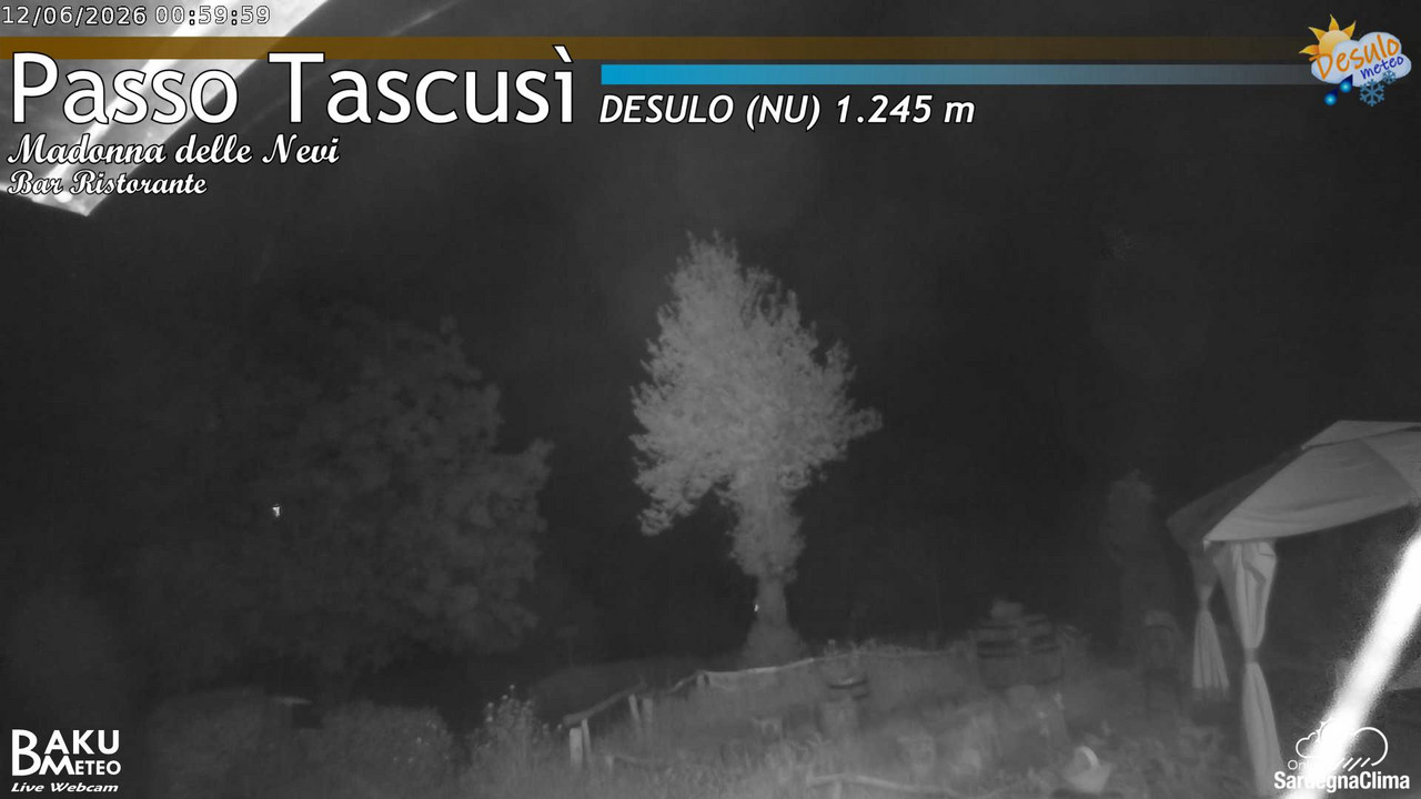 time-lapse frame, Tascusì webcam
