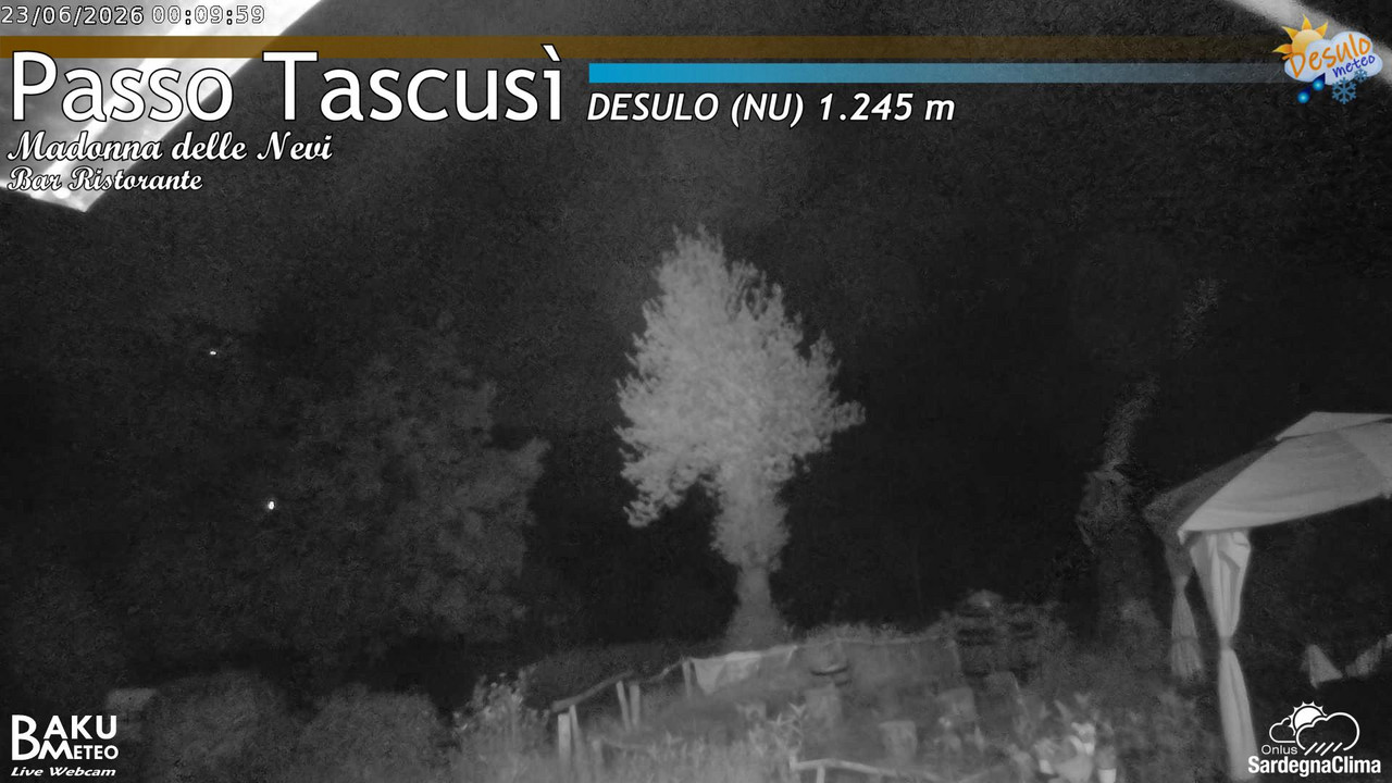 time-lapse frame, Tascusì webcam