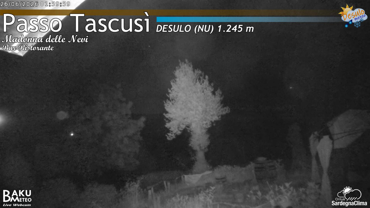 time-lapse frame, Tascusì webcam