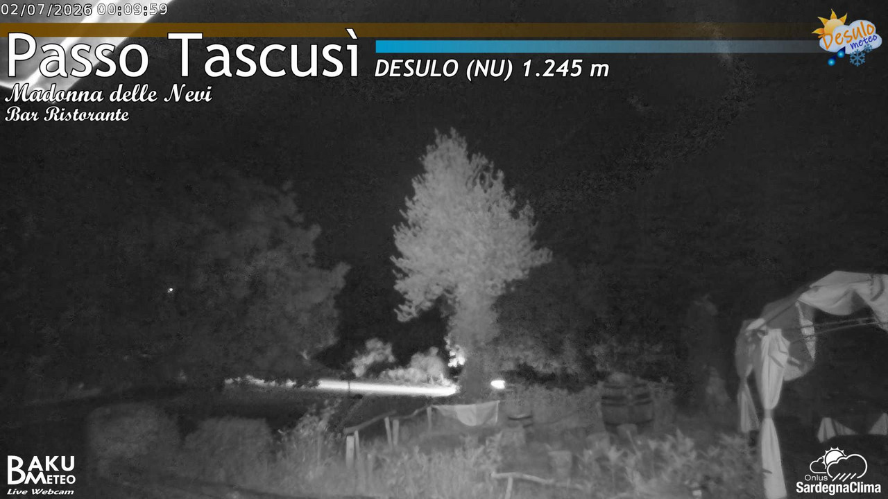 time-lapse frame, Tascusì webcam
