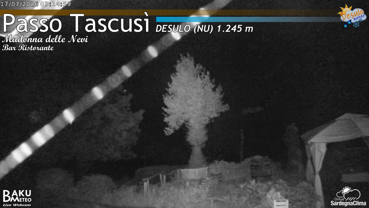 time-lapse frame, Tascusì webcam