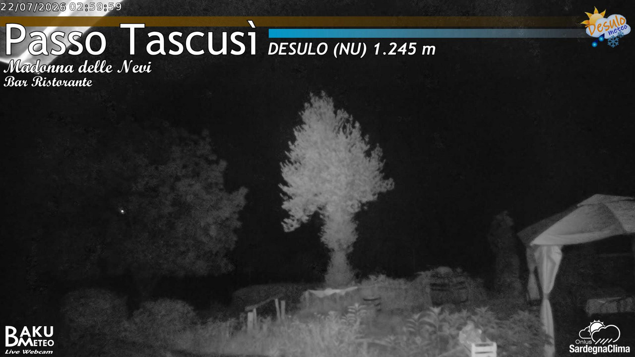 time-lapse frame, Tascusì webcam