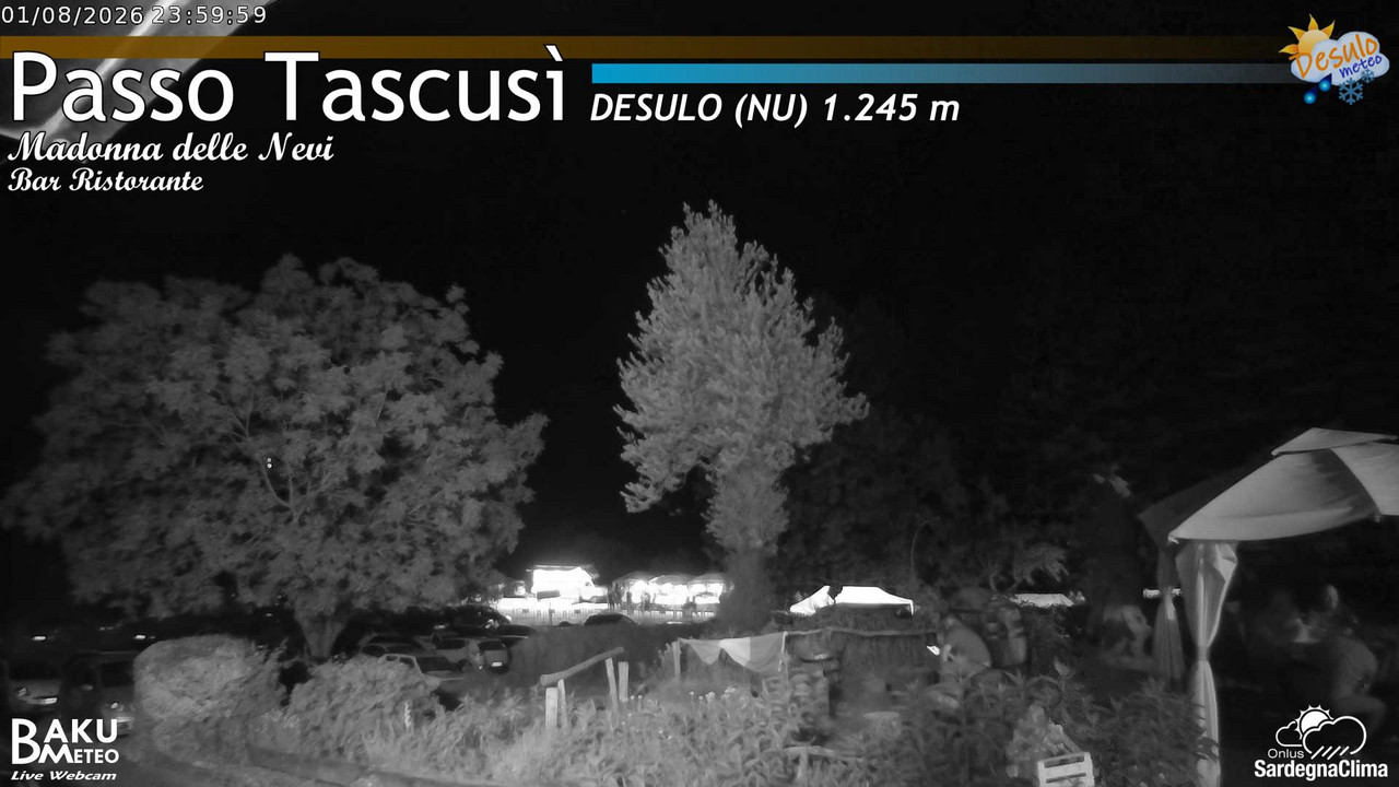 time-lapse frame, Tascusì webcam