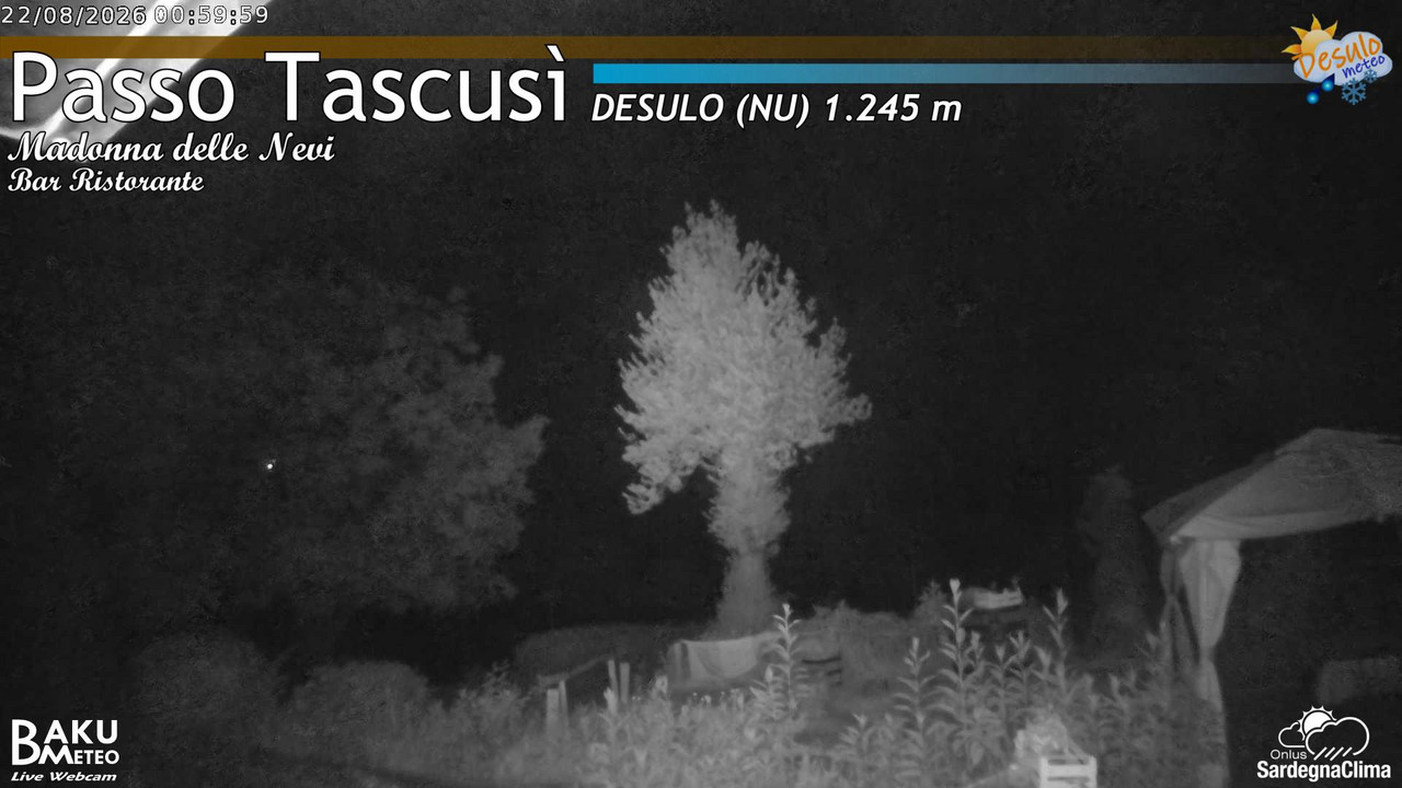 time-lapse frame, Tascusì webcam
