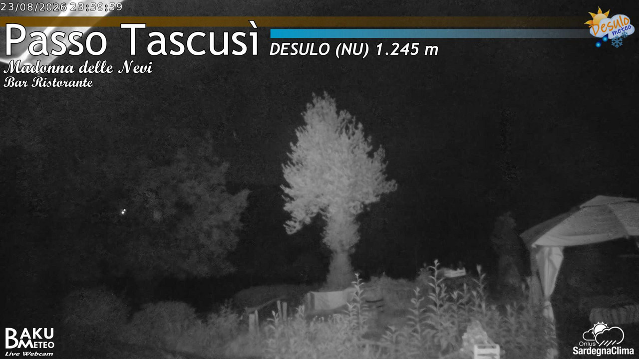 time-lapse frame, Tascusì webcam